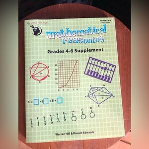NEW! “Mathematical Reasoning” grades 4-6